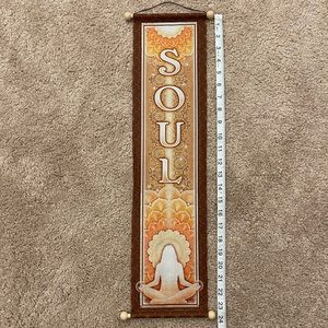 "SOUL" Wall hanging banner